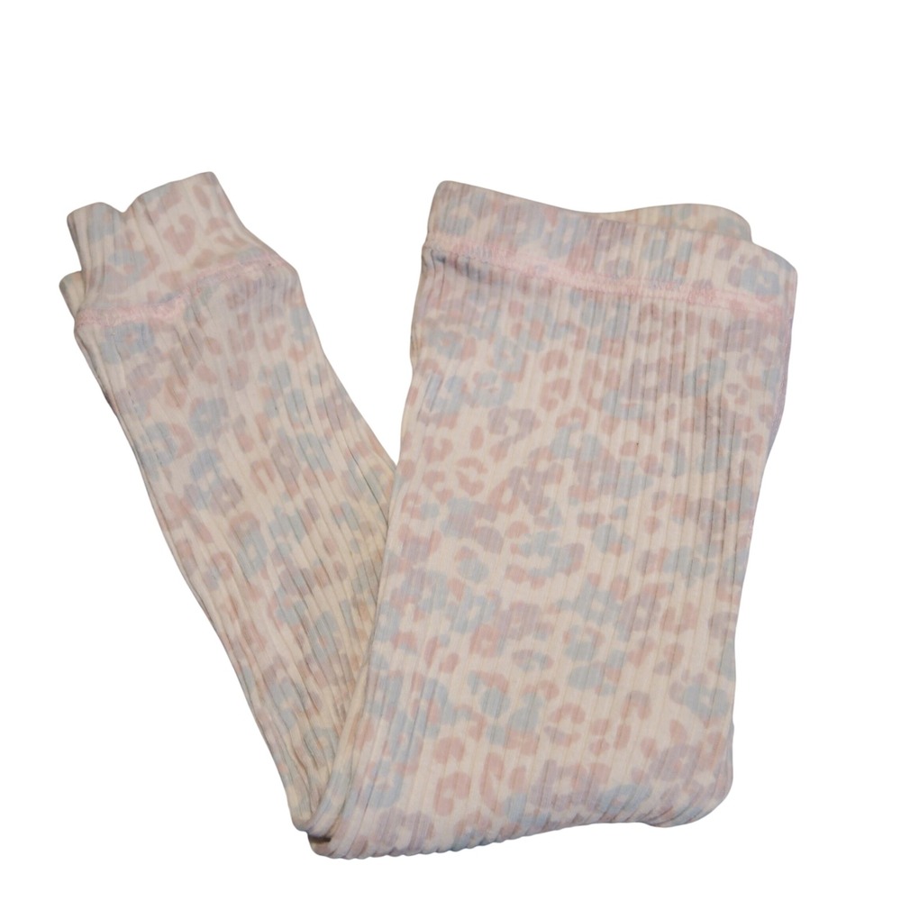 Betsey Johnson Pants Leopard Print Pink Toddler Baby Comfy Casual